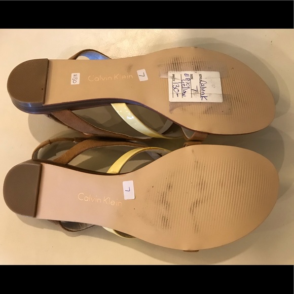 NEW Calvin Klein Sandles - Picture 5 of 10